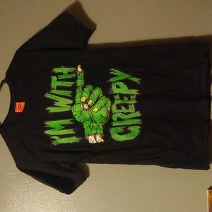 I'm With Creepy Graphic T-Shirt